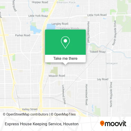 Express House Keeping Service map