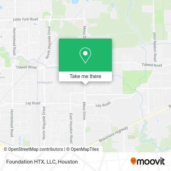 Mapa de Foundation HTX, LLC