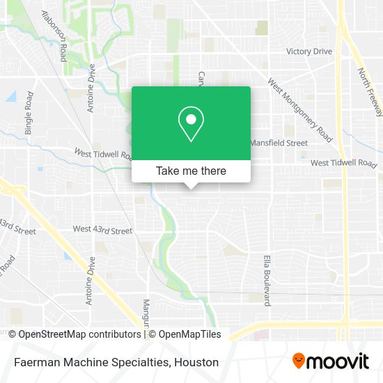 Faerman Machine Specialties map