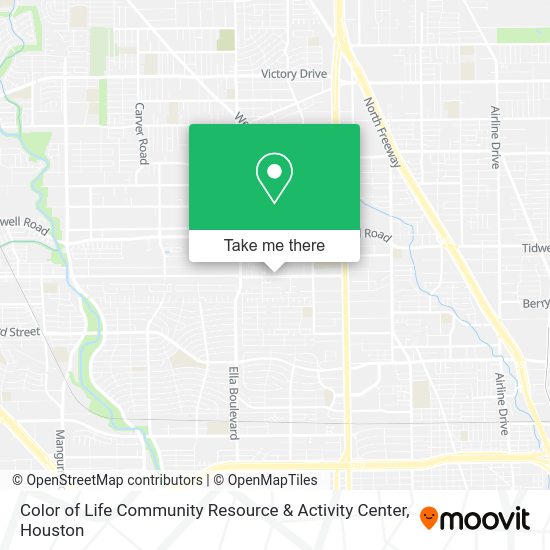 Color of Life Community Resource & Activity Center map
