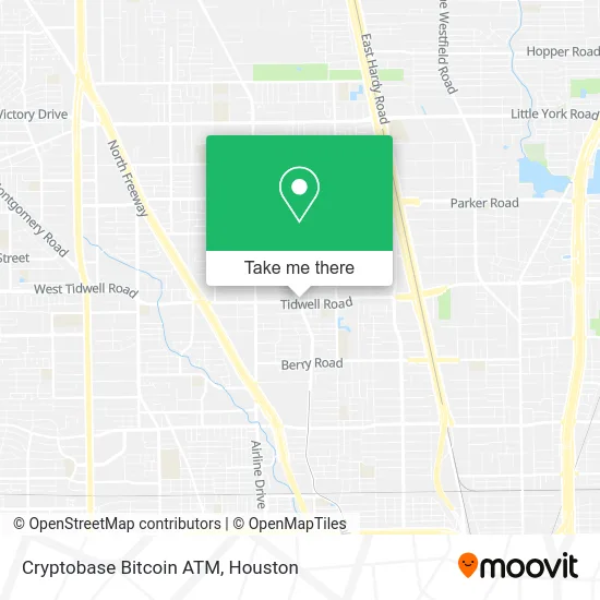 Mapa de Cryptobase Bitcoin ATM
