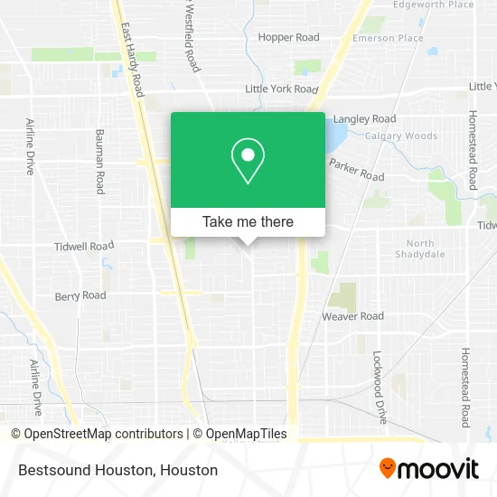 Bestsound Houston map