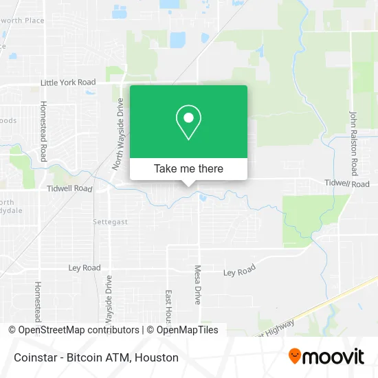 Coinstar - Bitcoin ATM map