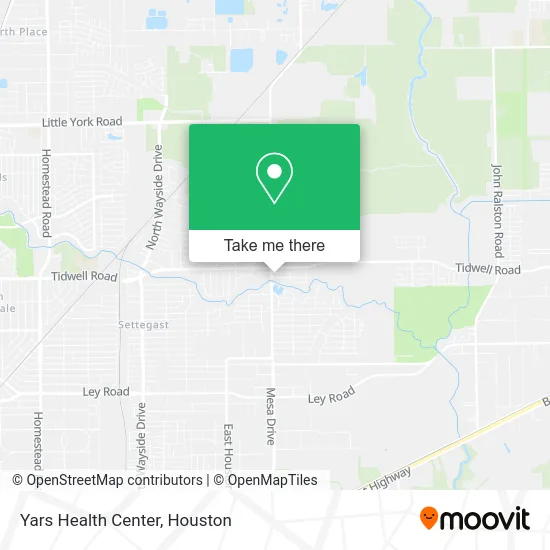 Yars Health Center map
