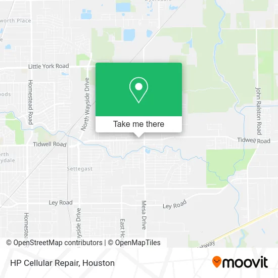 HP Cellular Repair map
