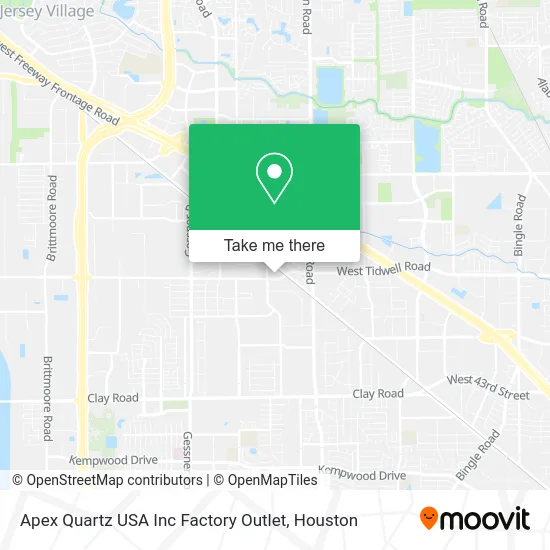 Apex Quartz USA Inc Factory Outlet map