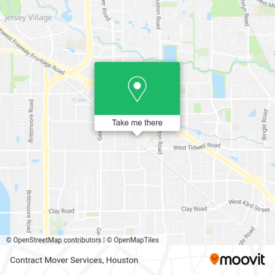Contract Mover Services map