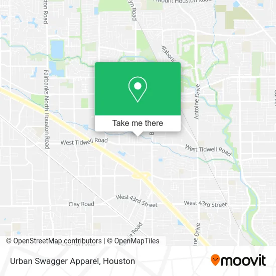 Urban Swagger Apparel map