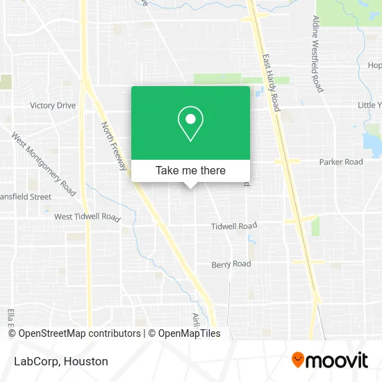 Mapa de LabCorp