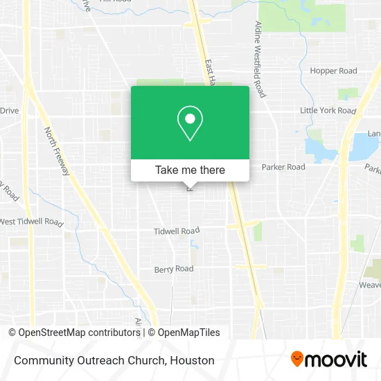 Mapa de Community Outreach Church