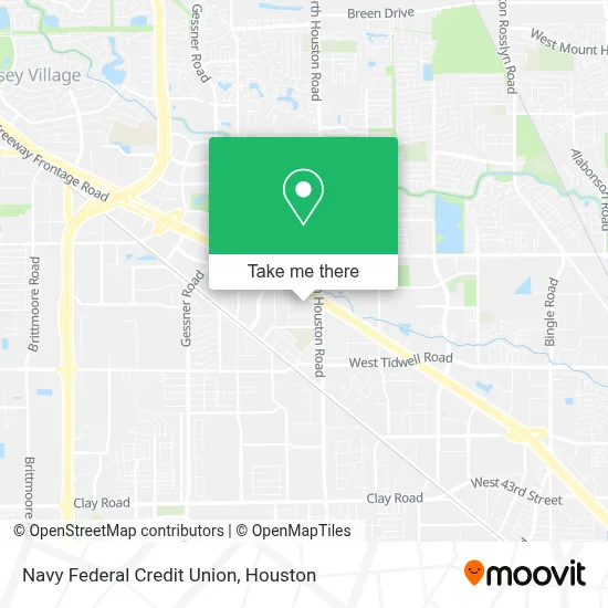Navy Federal Credit Union map