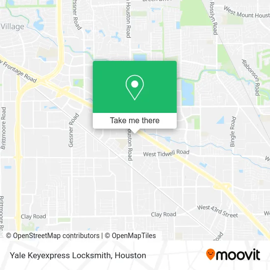 Yale Keyexpress Locksmith map