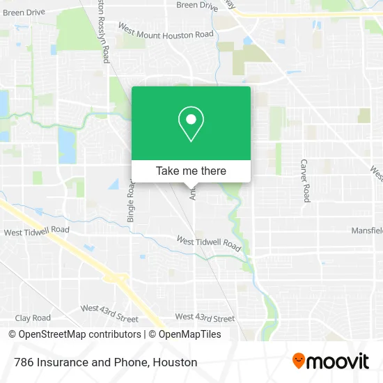 786 Insurance and Phone map