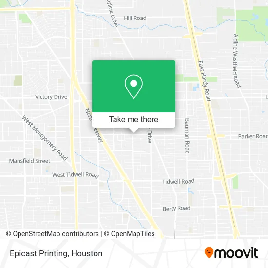 Epicast Printing map