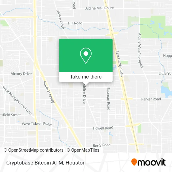 Cryptobase Bitcoin ATM map