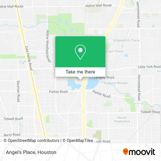 Mapa de Angel's Place