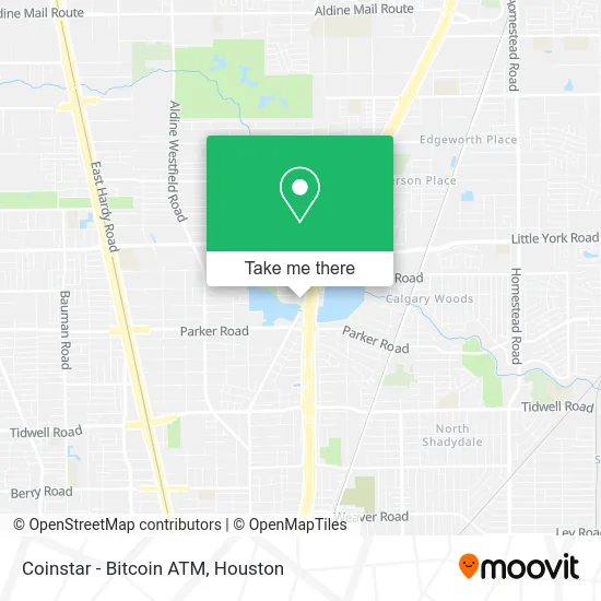 Mapa de Coinstar - Bitcoin ATM