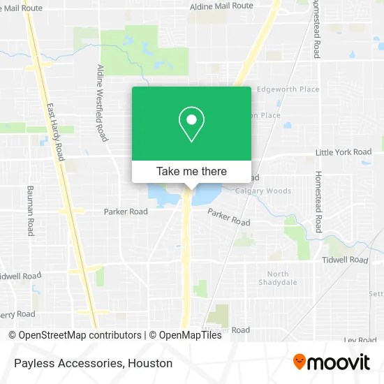 Payless Accessories map