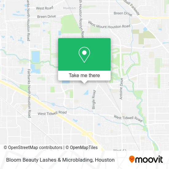 Bloom Beauty Lashes & Microblading map