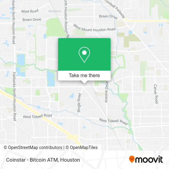 Coinstar - Bitcoin ATM map