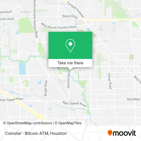 Coinstar - Bitcoin ATM map