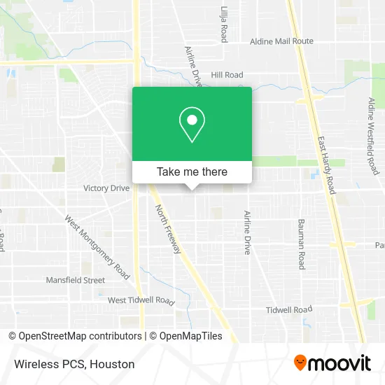 Wireless PCS map