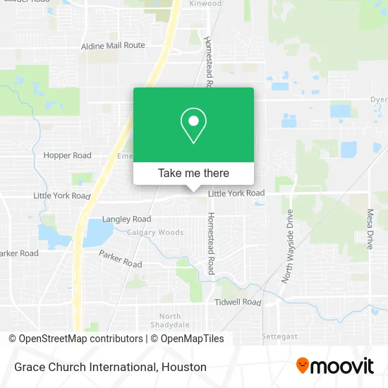 Grace Church International map