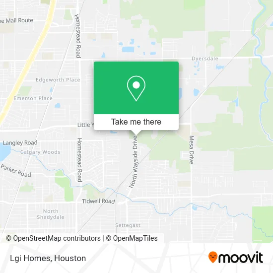 Lgi Homes map