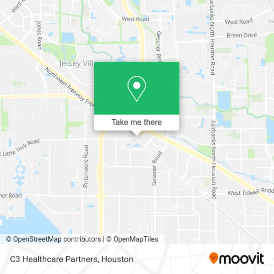 Mapa de C3 Healthcare Partners