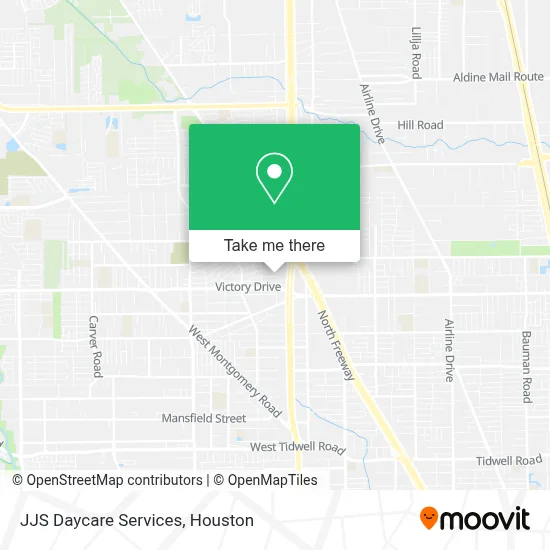 JJS Daycare Services map