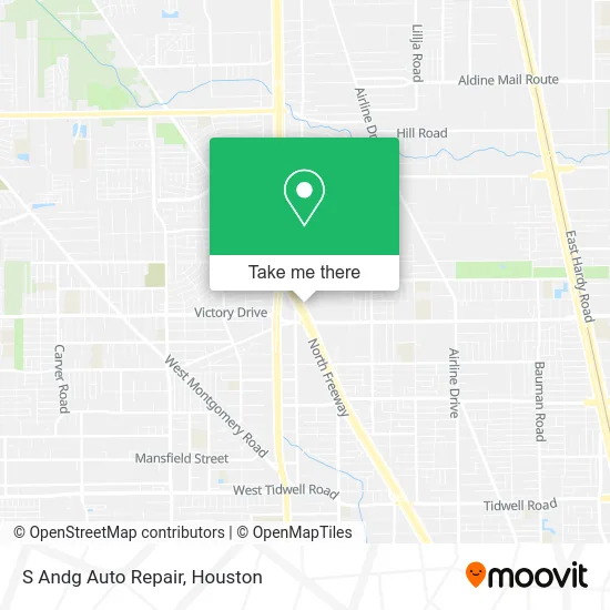 S Andg Auto Repair map