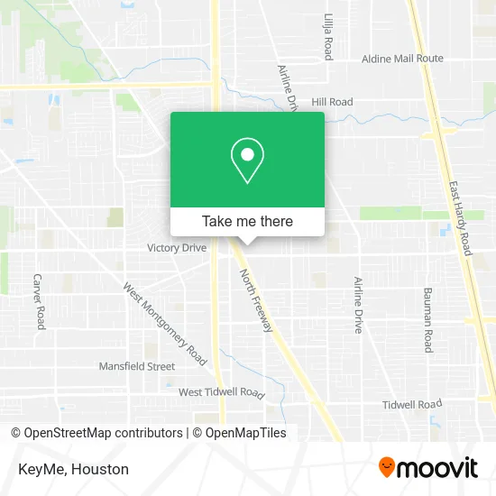 KeyMe map
