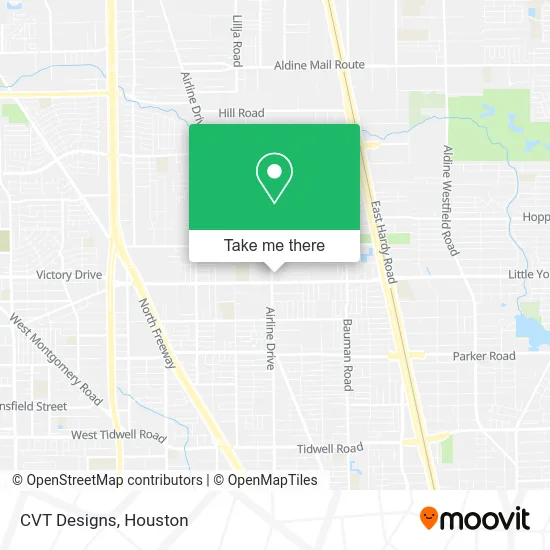 CVT Designs map