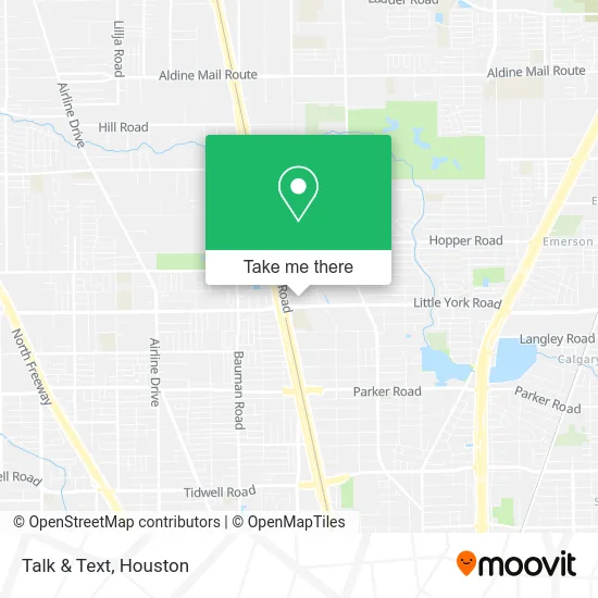 Talk & Text map