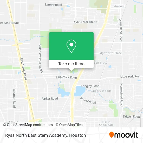 Ryss North East Stem Academy map