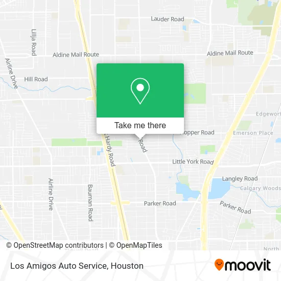 Los Amigos Auto Service map