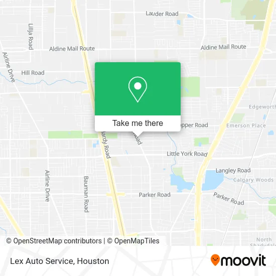 Lex Auto Service map