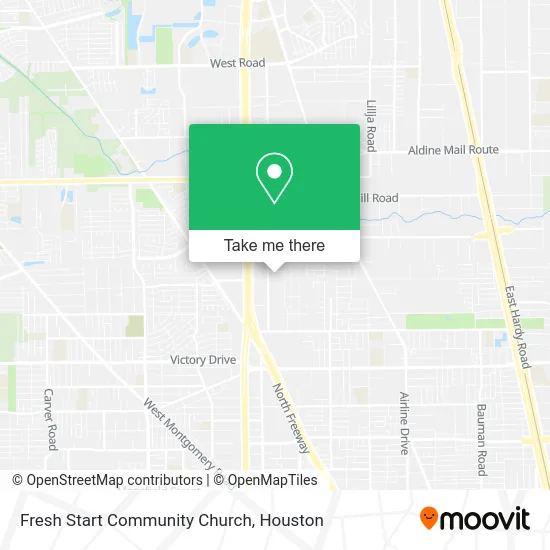 Fresh Start Community Church map