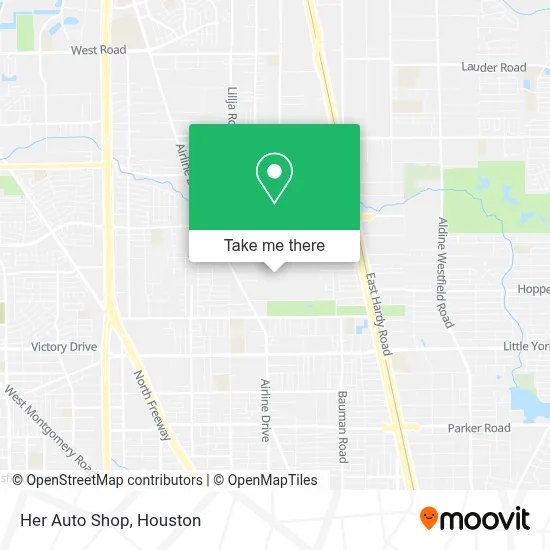 Her Auto Shop map