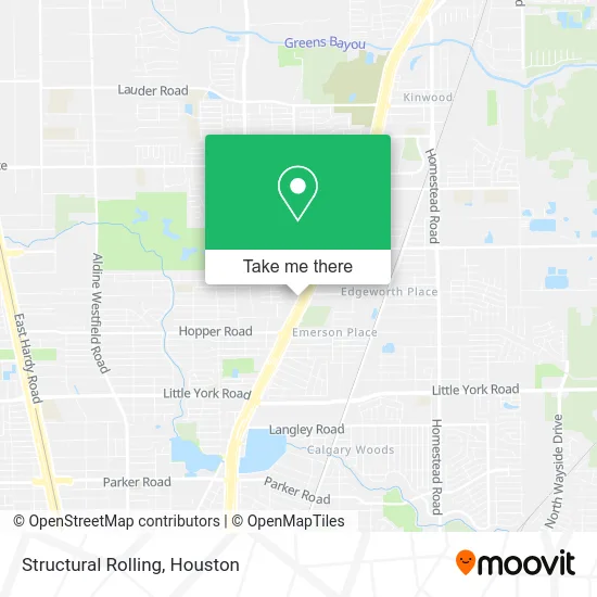 Structural Rolling map