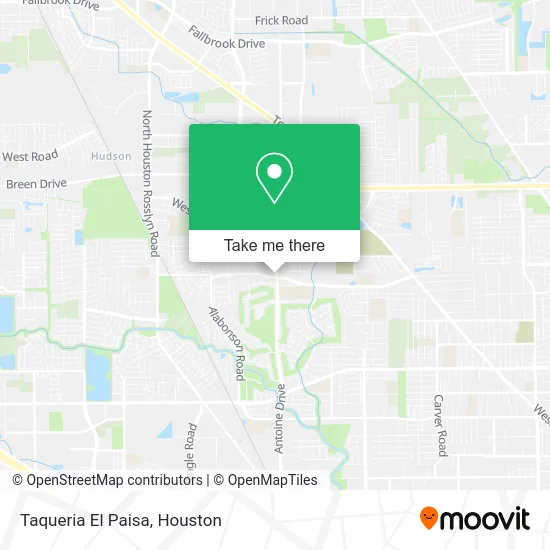 Taqueria El Paisa map
