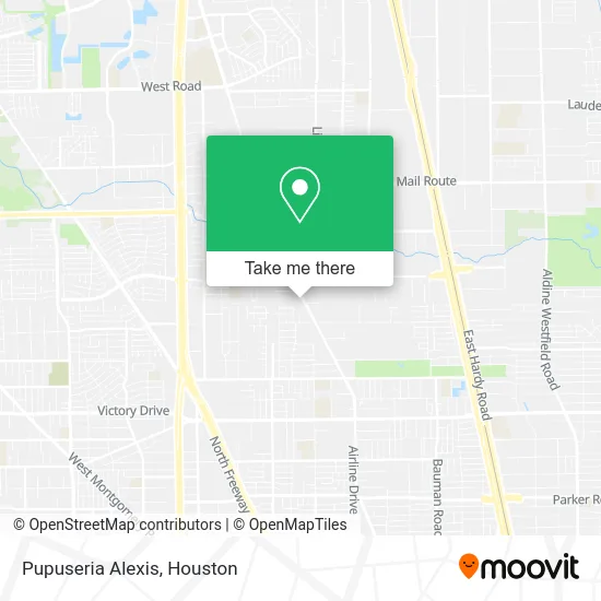 Pupuseria Alexis map