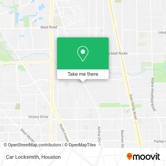 Car Locksmith map