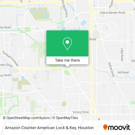 Amazon Counter-American Lock & Key map
