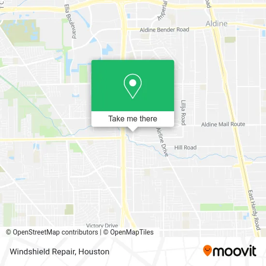Windshield Repair map