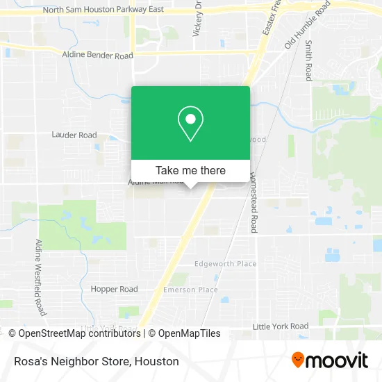 Rosa's Neighbor Store map