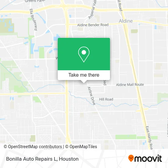 Bonilla Auto Repairs L map