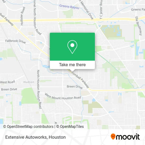 Extensive Autoworks map