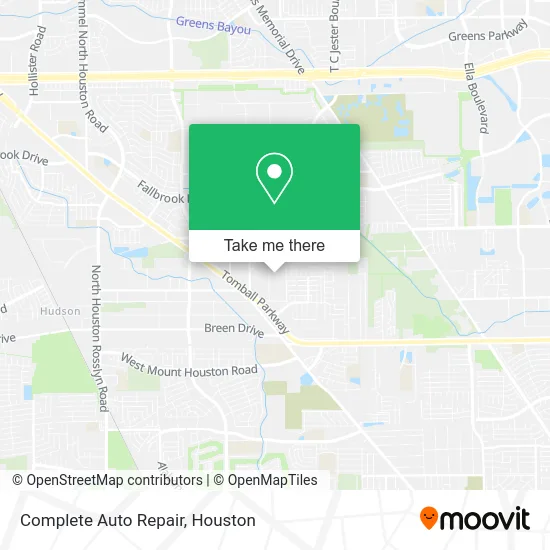 Complete Auto Repair map