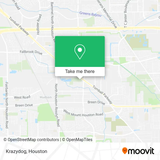 Krazydog map